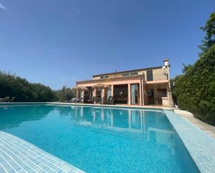 Swimming pool of Country house to rent in Pollença  with Private garden, Terrace and Swimming Pool