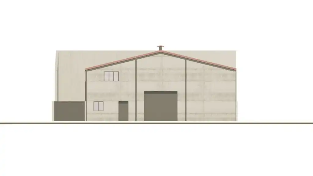 Außenansicht von Fabrikhallen zum Verkauf in Cuenca