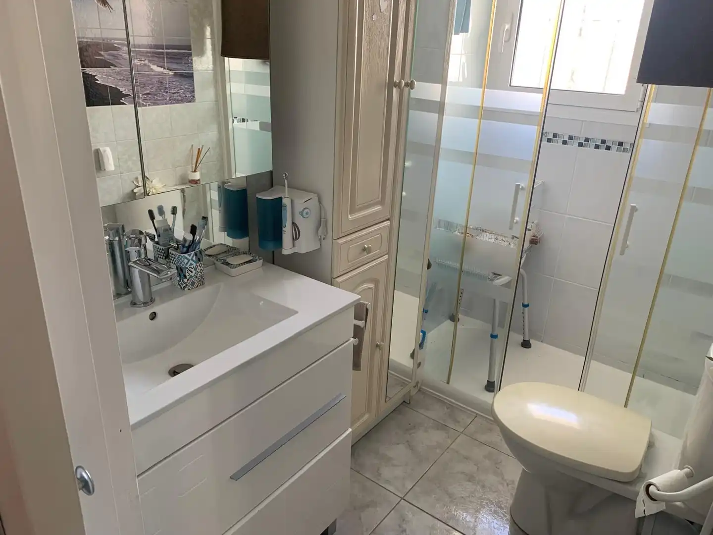 Baño de Casa adosada en venta en Roses con Aire acondicionado, Calefacción y Jardín privado