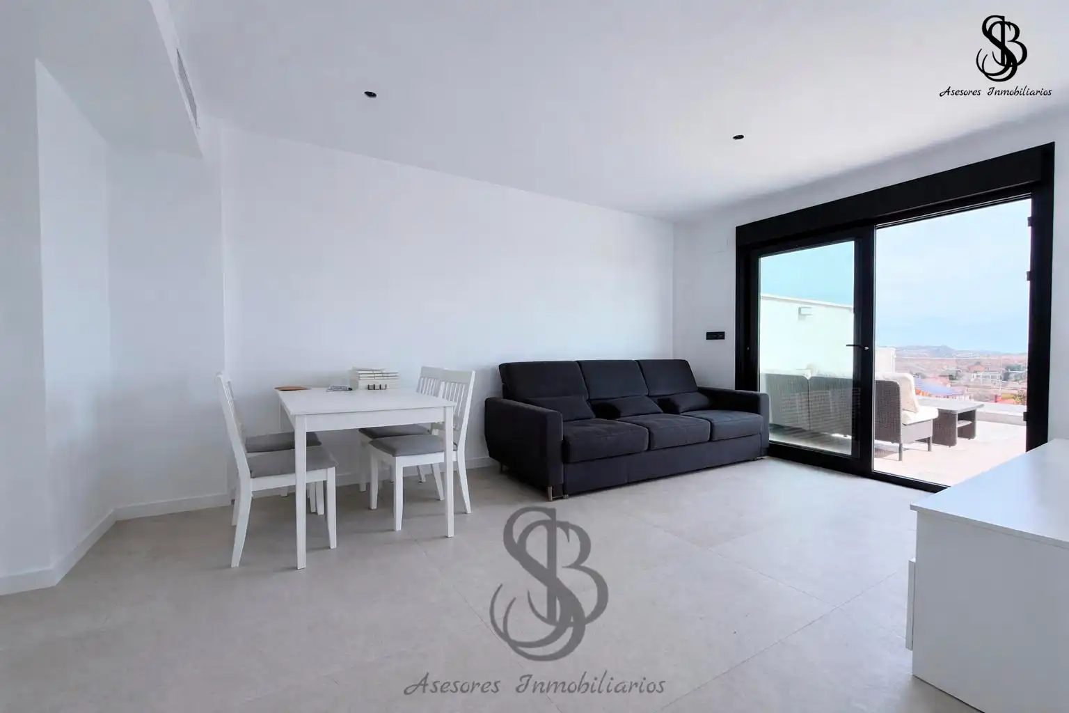 Sala d'estar de Pis en venda en Mutxamel amb Aire condicionat, Calefacció i Terrassa