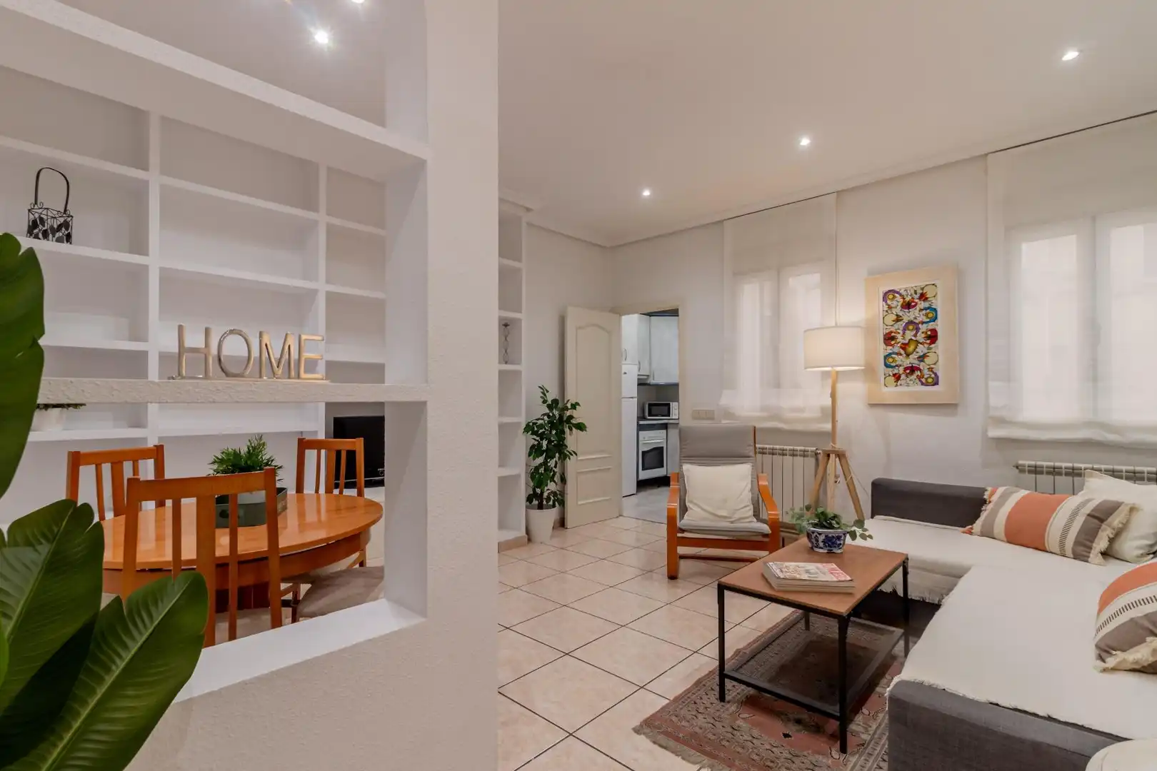 Living room of Flat for sale in Madrid  with Heating and Furnished