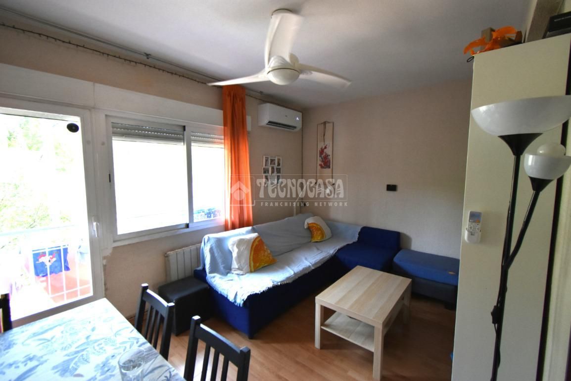 Sala de estar de Piso en venta en  Madrid Capital con Terraza