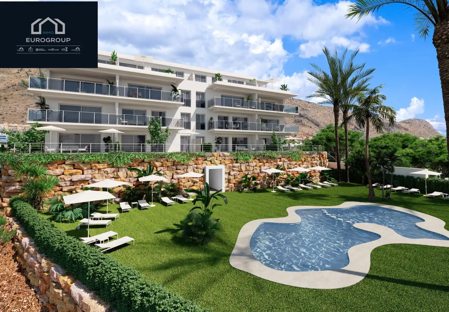 Apartment with pool for sale in Golf Bahía, imagen 2