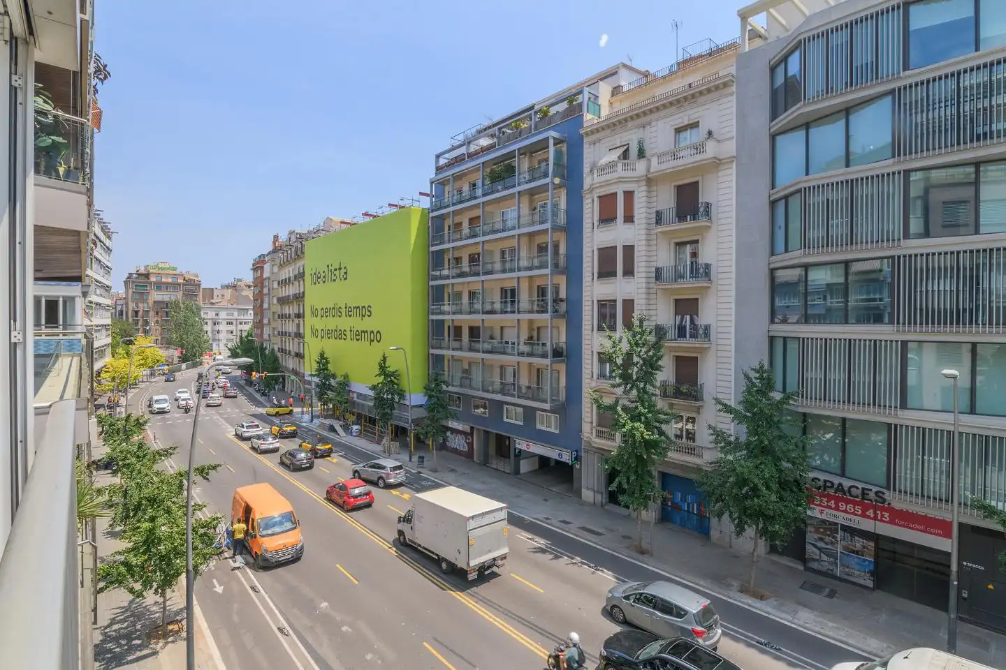 Vista exterior de Pis en venda en Barcelona amb Aire condicionat, Calefacció i Parquet