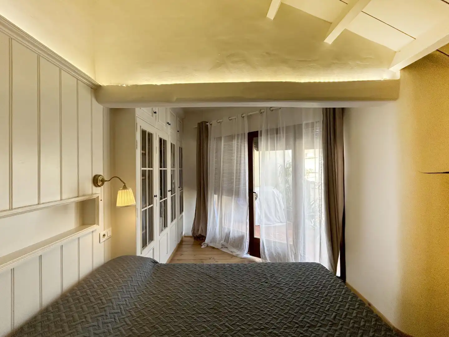 Schlafzimmer von Haus oder Chalet zum Verkauf in Novelda mit Parkett, Terrasse und Alarm