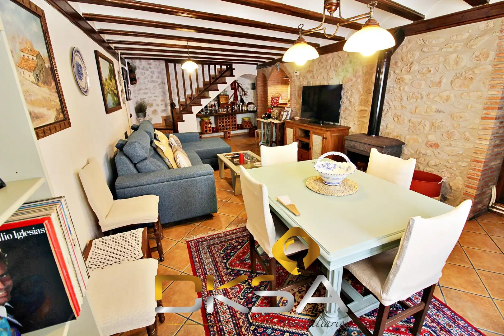 Sala de estar de Casa o chalet en venta en Morella con Calefacción, Terraza y Trastero