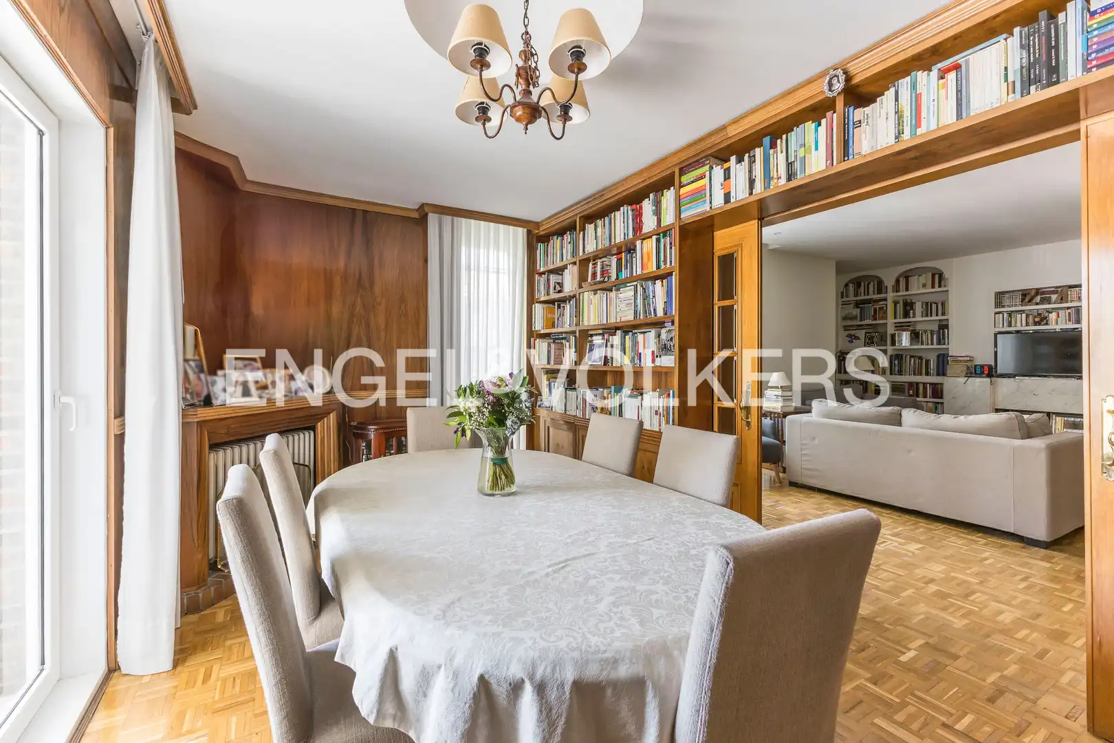 Comedor de Piso en venta en Madrid con Calefacción, Jardín privado y Parquet