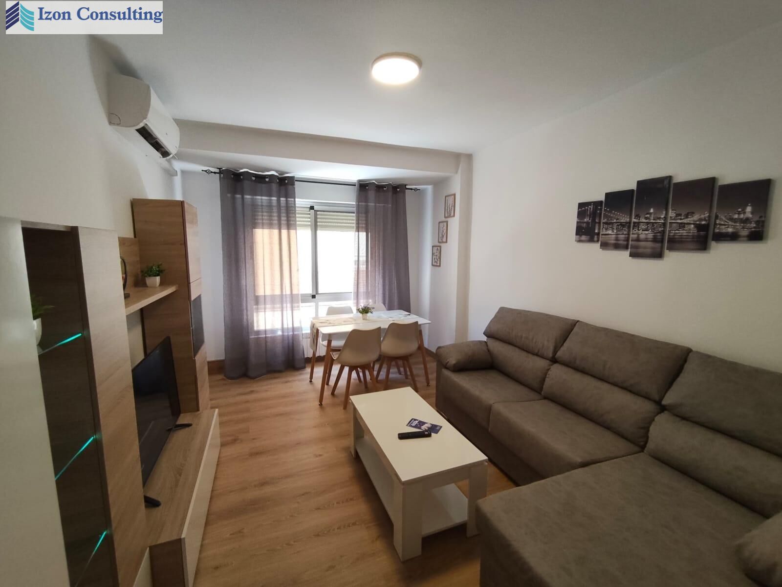Living room of Flat to rent in  Albacete Capital  with Air Conditioner and Heating