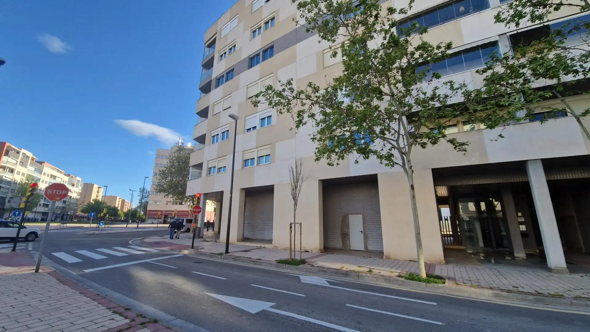 Vista exterior de Local de alquiler en Zaragoza