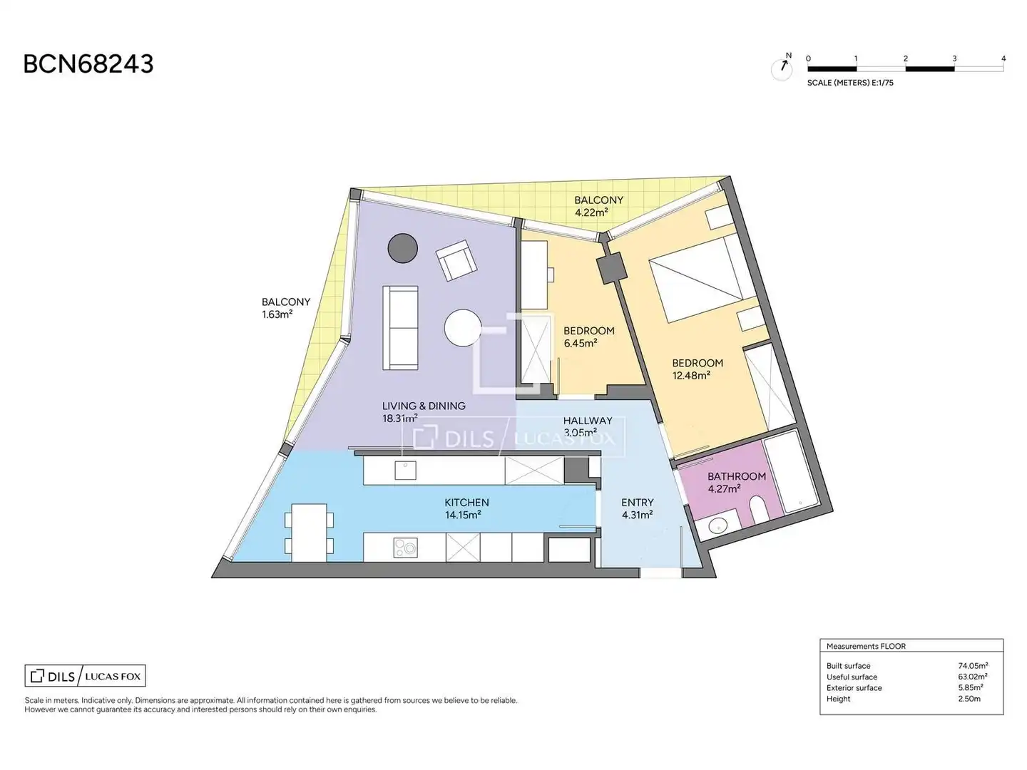 Appartement avec terrasse à vendre à Sant Martí, imagen 22