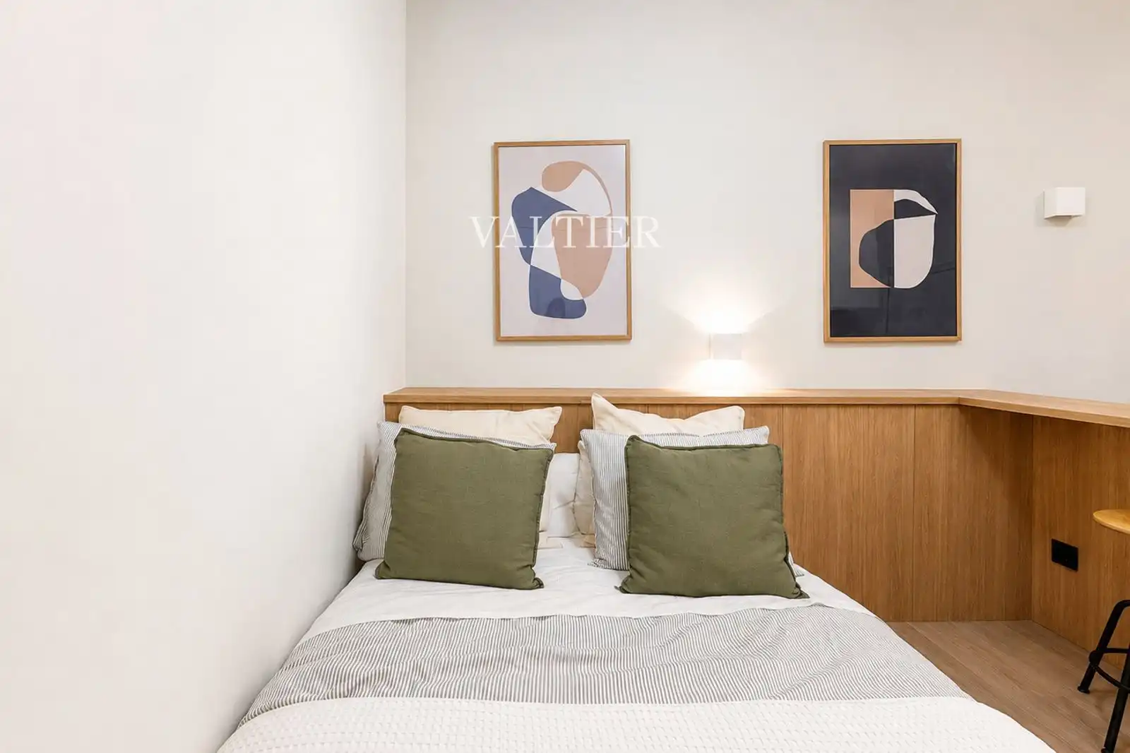 Schlafzimmer von Wohnung zur Miete in Madrid mit Möbliert