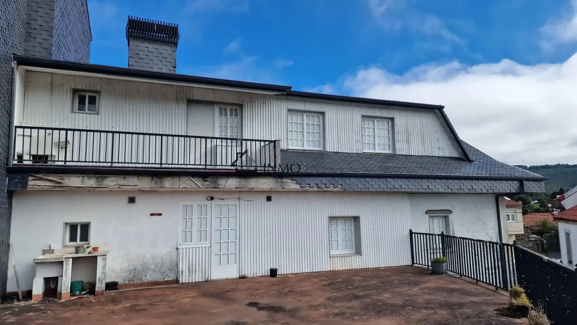 Vista exterior de Casa o xalet en venda en Forcarei amb Calefacció, Jardí privat i Terrassa