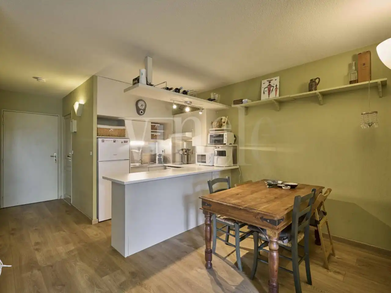Cocina de Apartamento en venta en Enveitg con Calefacción, Parquet y Trastero