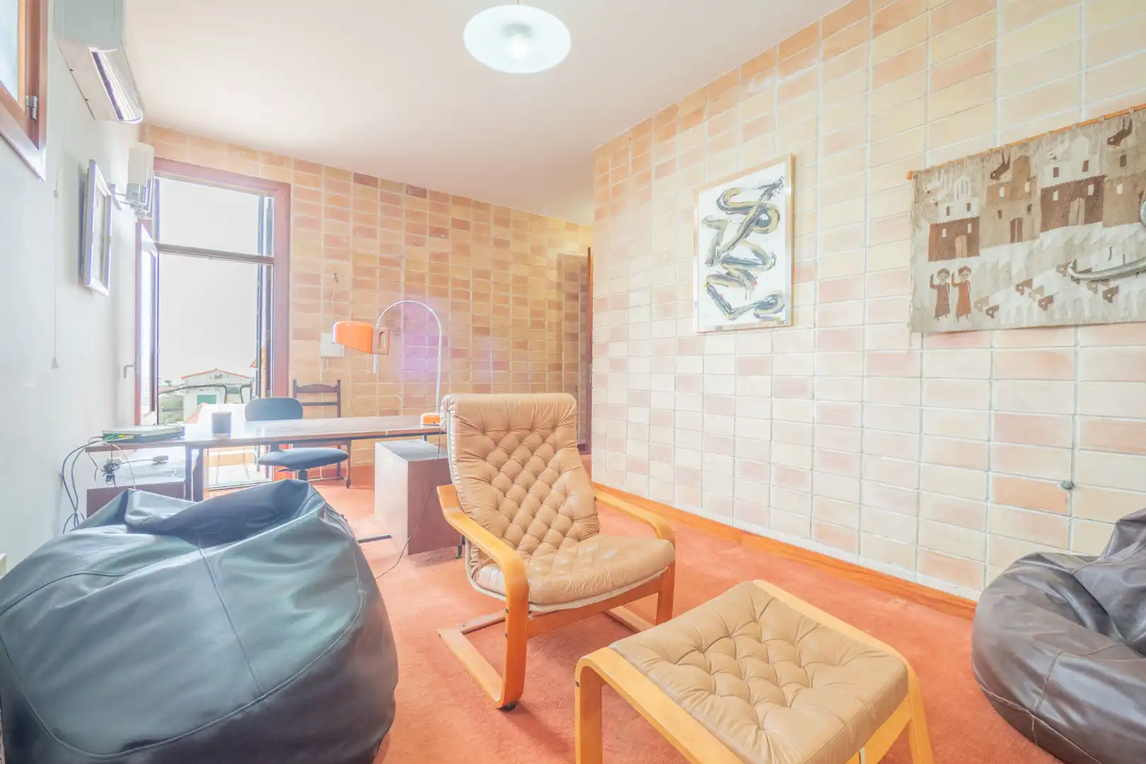 Sala d'estar de Casa o xalet en venda en Las Palmas de Gran Canaria amb Aire condicionat, Jardí privat i Parquet