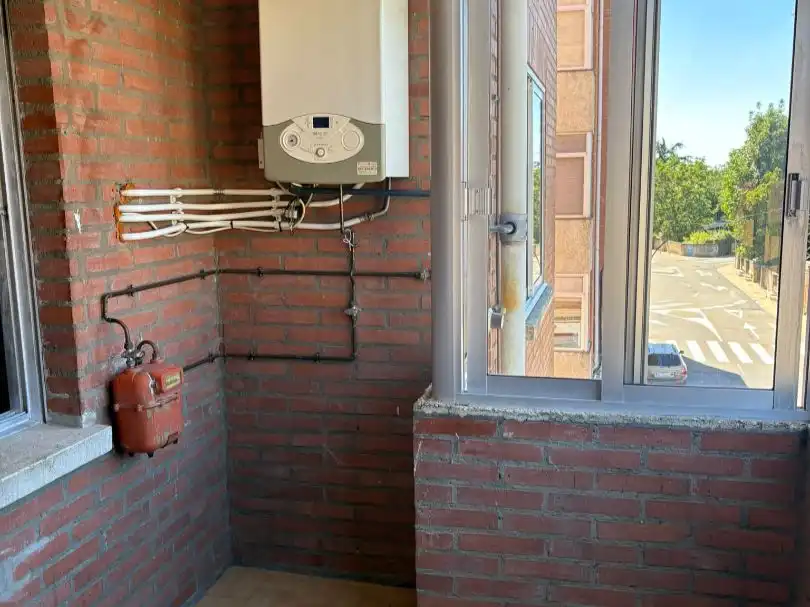 Balcony of Flat for sale in Cistierna  with Heating, Terrace and Balcony