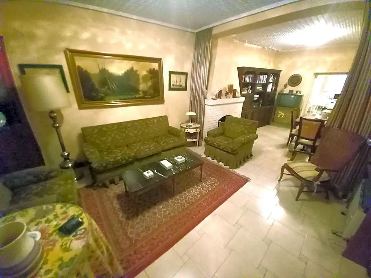 Wohnzimmer von Haus oder Chalet zum Verkauf in Gelsa mit Heizung, Privatgarten und Terrasse