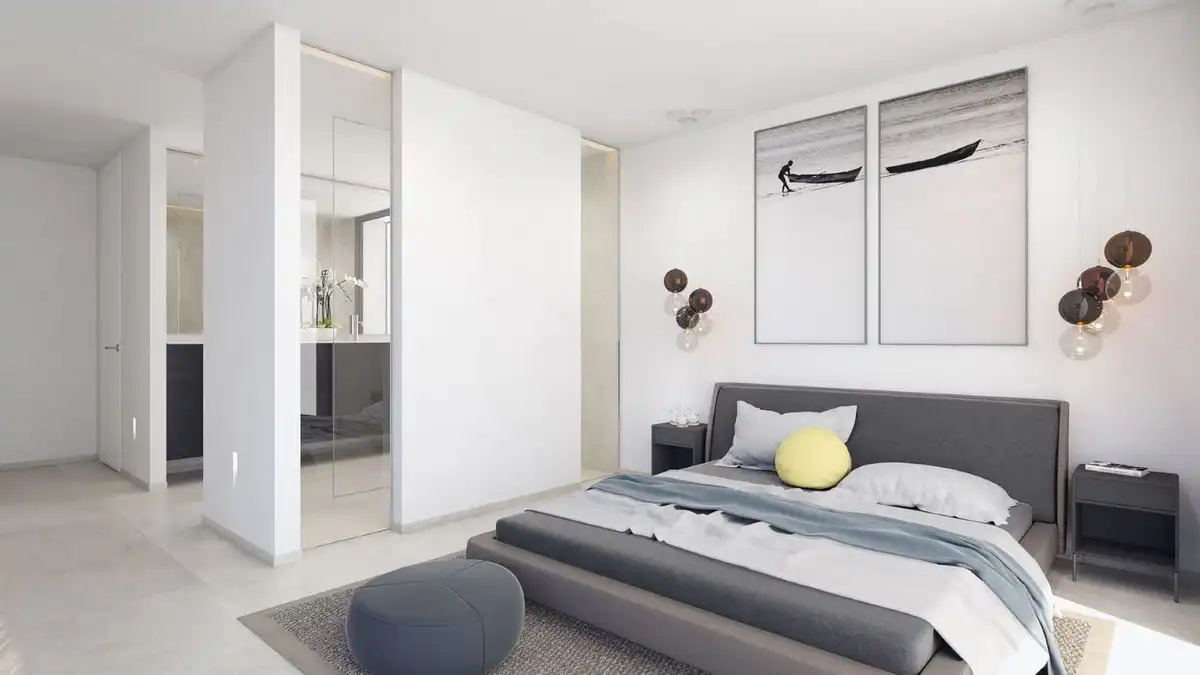 Habitación de Casa adosada en venta en Málaga con Aire acondicionado y Terraza
