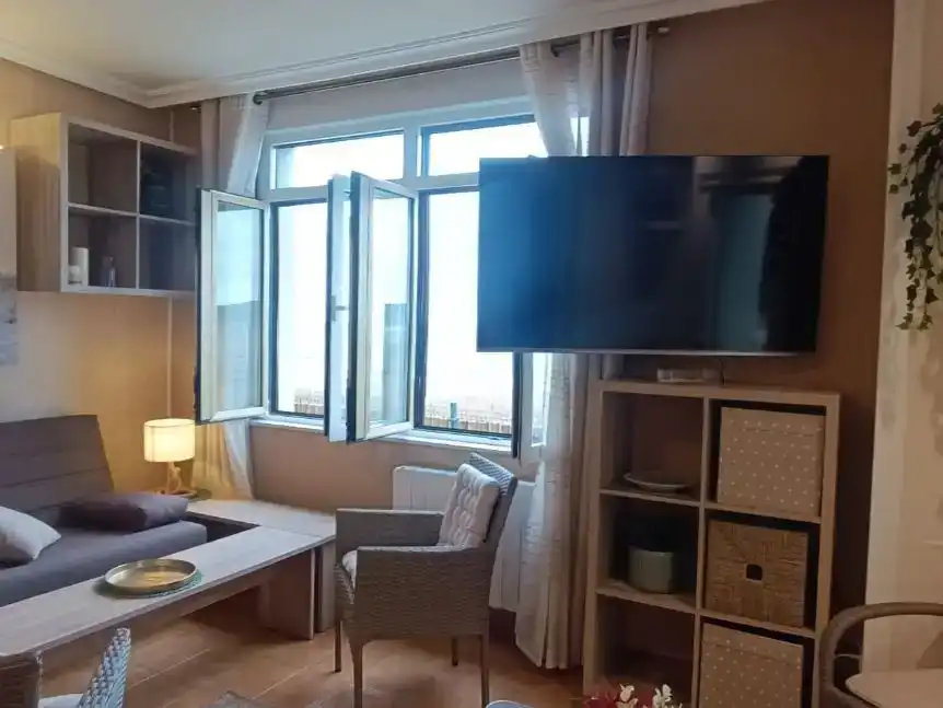 Wohnzimmer von Wohnung zur Miete in Castrillón