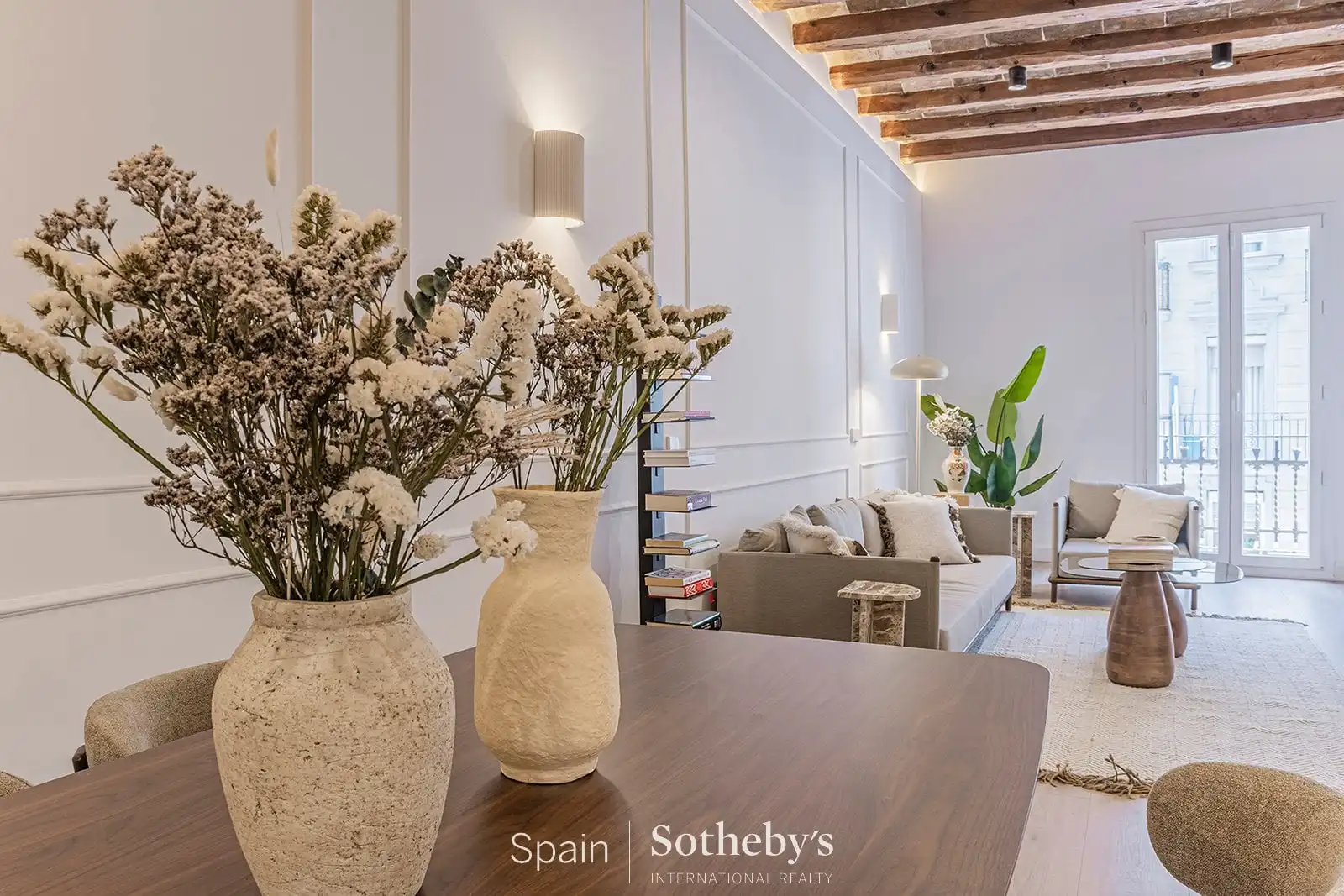 Sala de estar de Apartamento en venta en Barcelona con Aire acondicionado y Calefacción