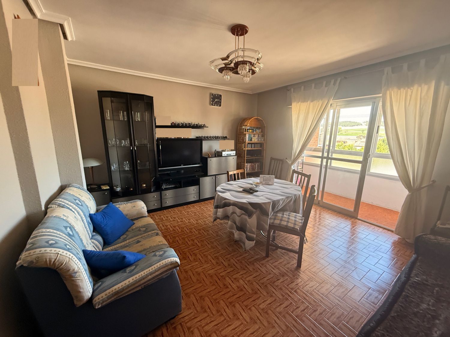 Living room of Flat for sale in Magaz de Pisuerga  with Heating and Terrace
