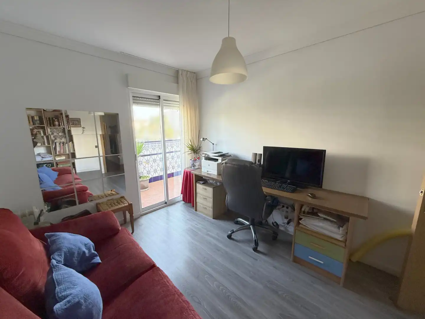 Sala de estar de Piso en venta en Málaga con Terraza, Trastero y Amueblado