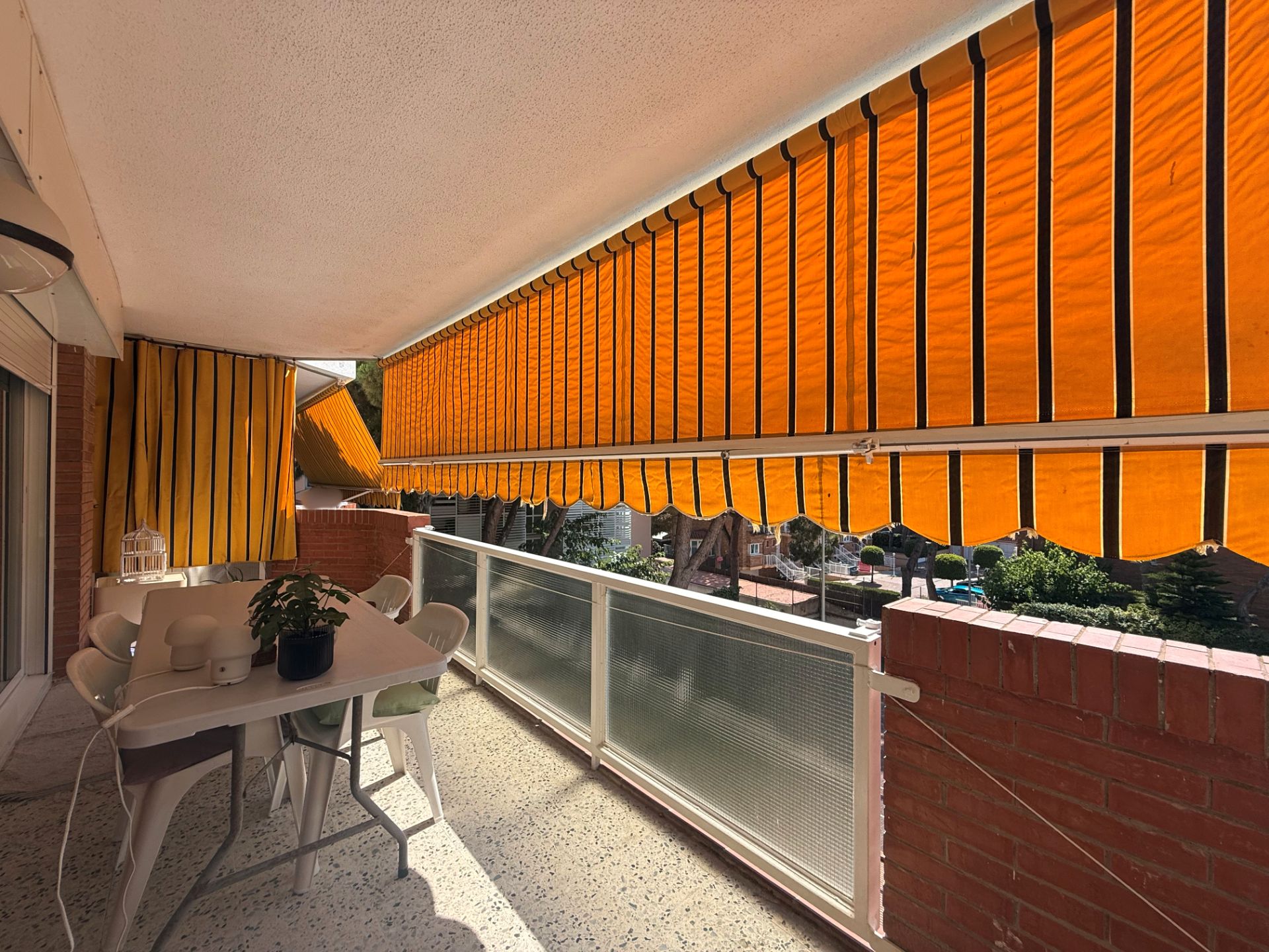 Terrace of Flat to rent in Gavà  with Air Conditioner, Heating and Parquet flooring