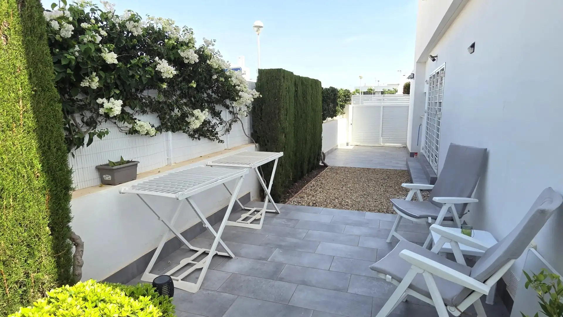 Terrassa de Casa o xalet en venda en Cartagena amb Aire condicionat, Jardí privat i Terrassa