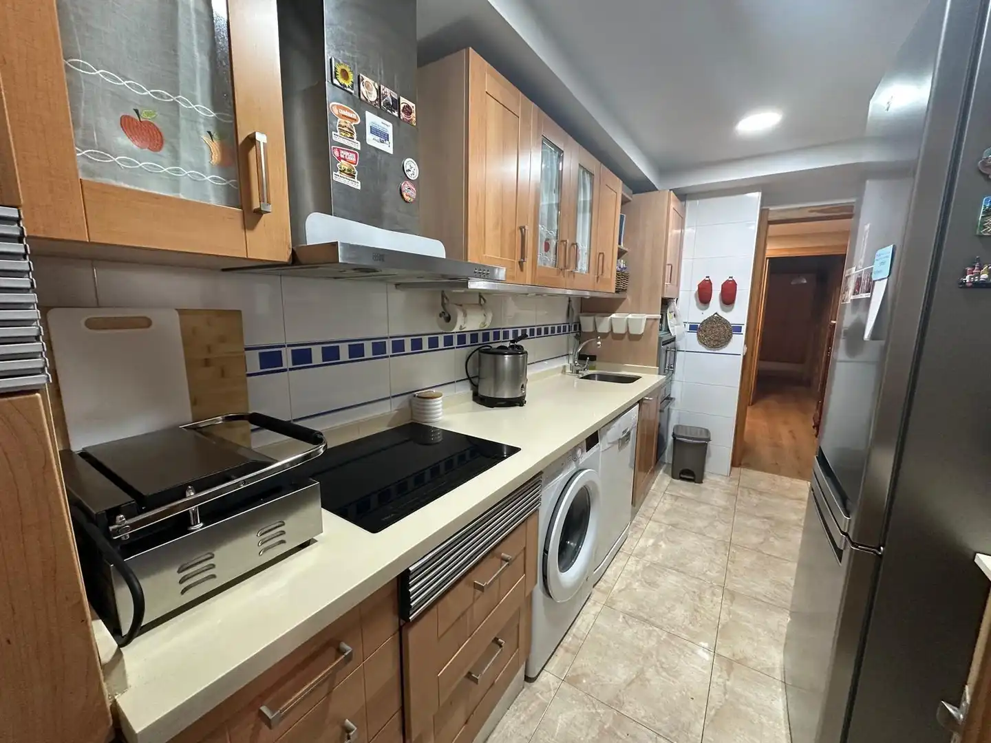 Kitchen of Flat for sale in Jerez de la Frontera  with Air Conditioner, Private garden and Parquet flooring