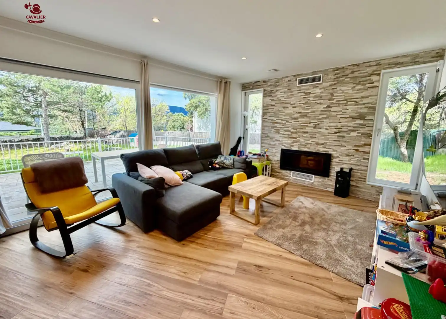 Living room of Houses for sale in Los Molinos  with Heating, Private garden and Terrace