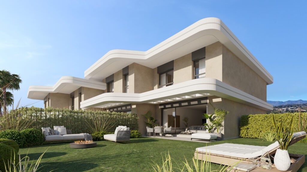 Exterior view of Apartment for sale in Marbella  with Air Conditioner, Private garden and Terrace