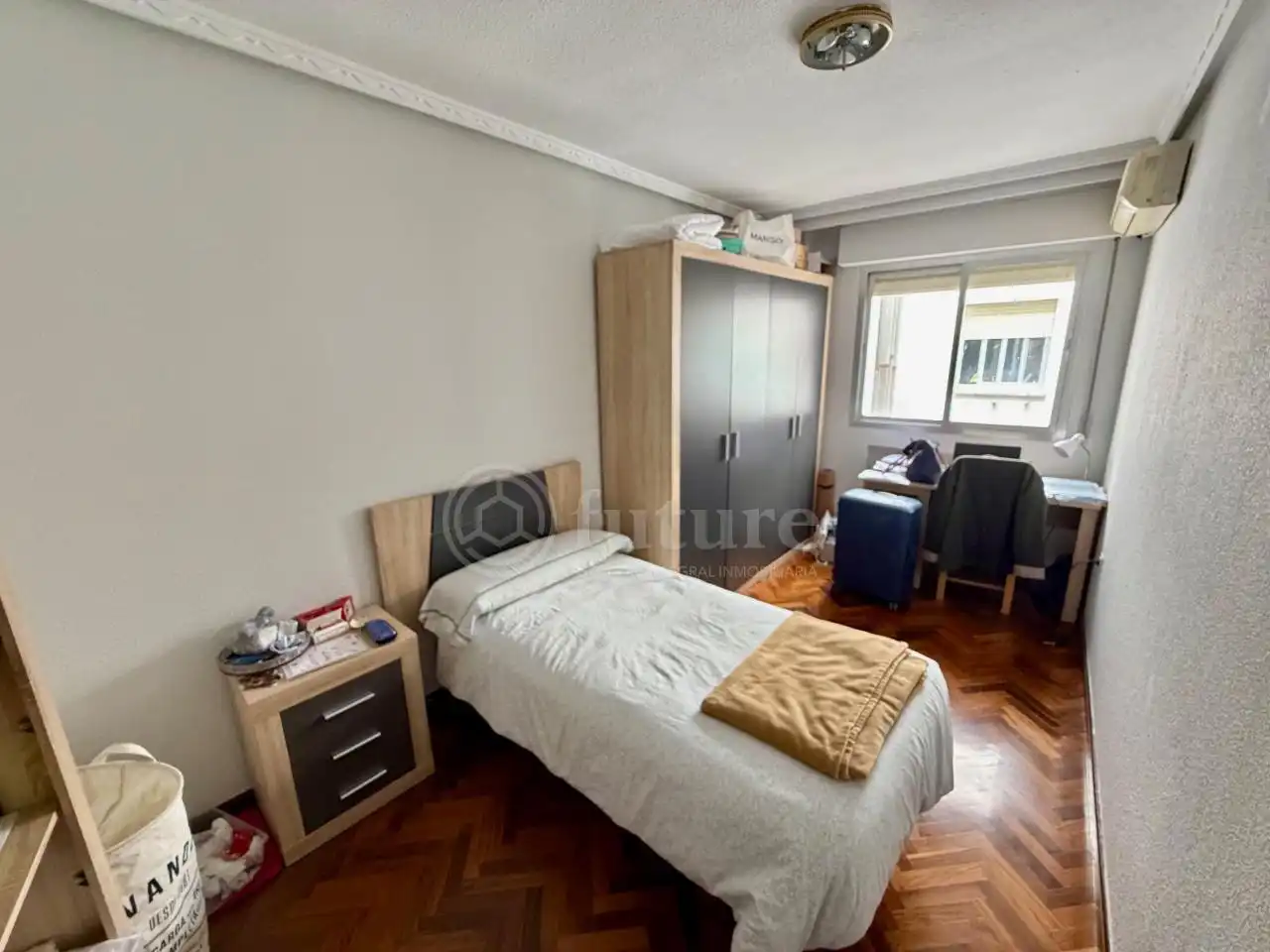 Schlafzimmer von Wohnung zur Miete in Salamanca mit Heizung und Möbliert
