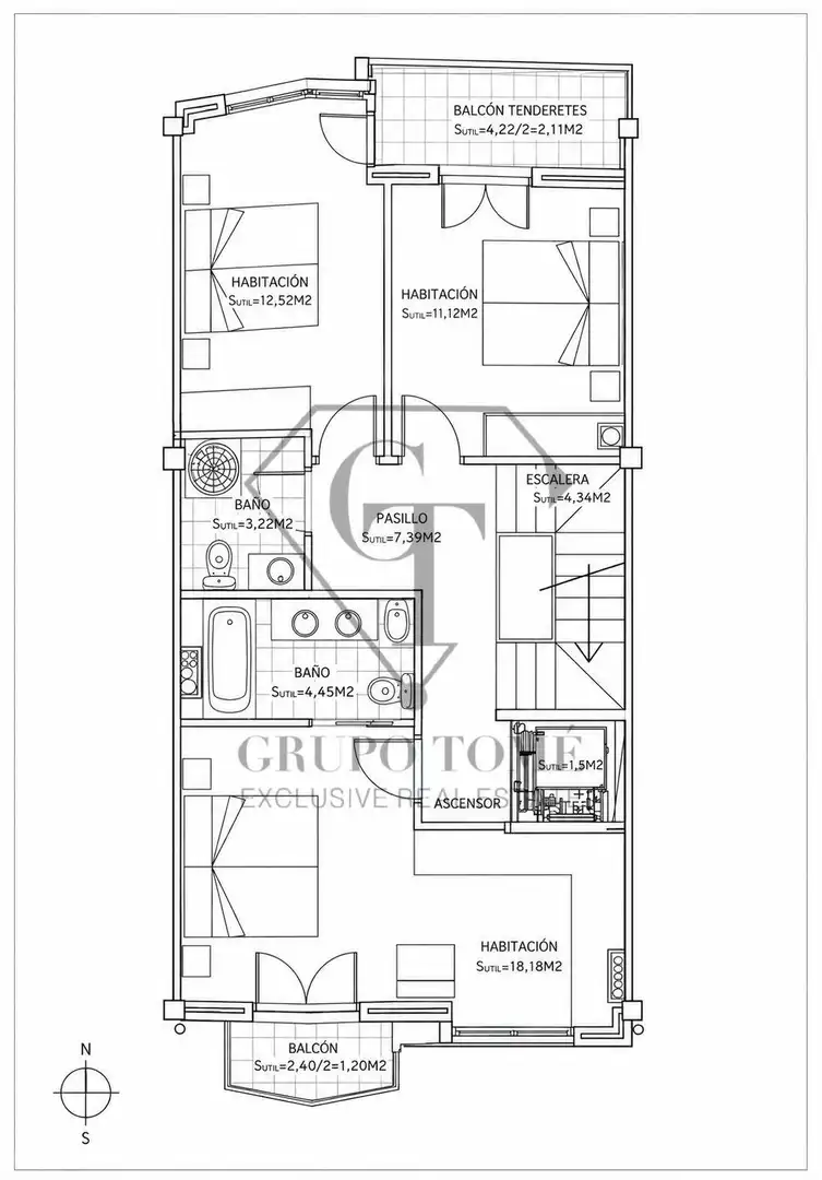 Maison mitoyenne avec terrasse à vendre à Calle ABAROMENDI, imagen 45