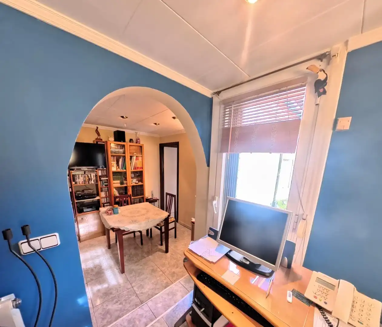 Esszimmer von Wohnung zum Verkauf in Barcelona mit Klimaanlage, Heizung und Terrasse