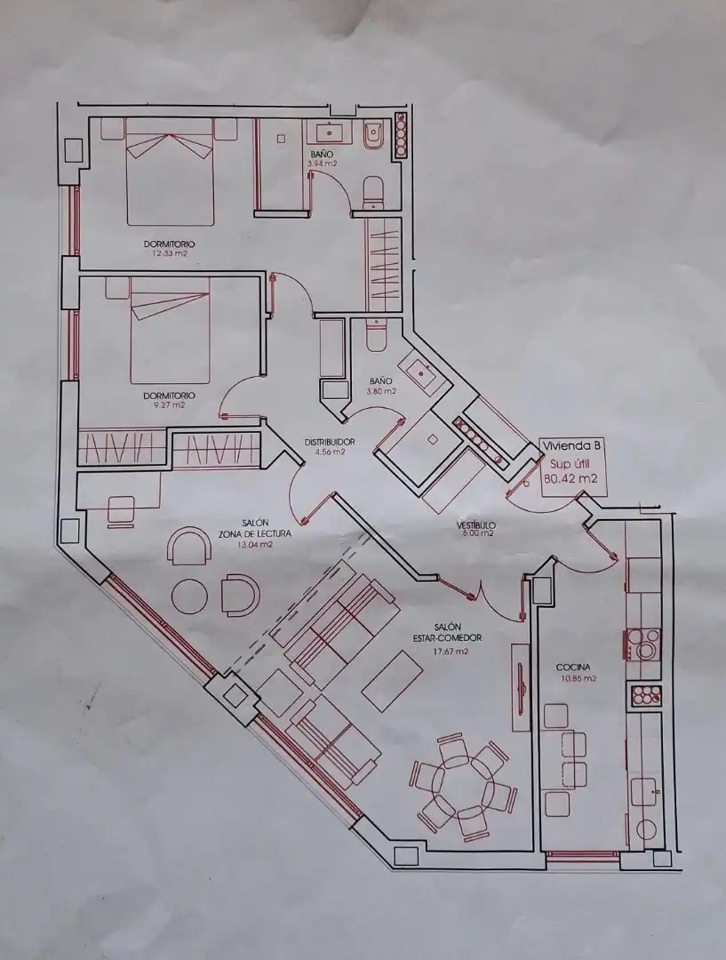 Piso en venta en Oviedo  con Calefacción y Trastero