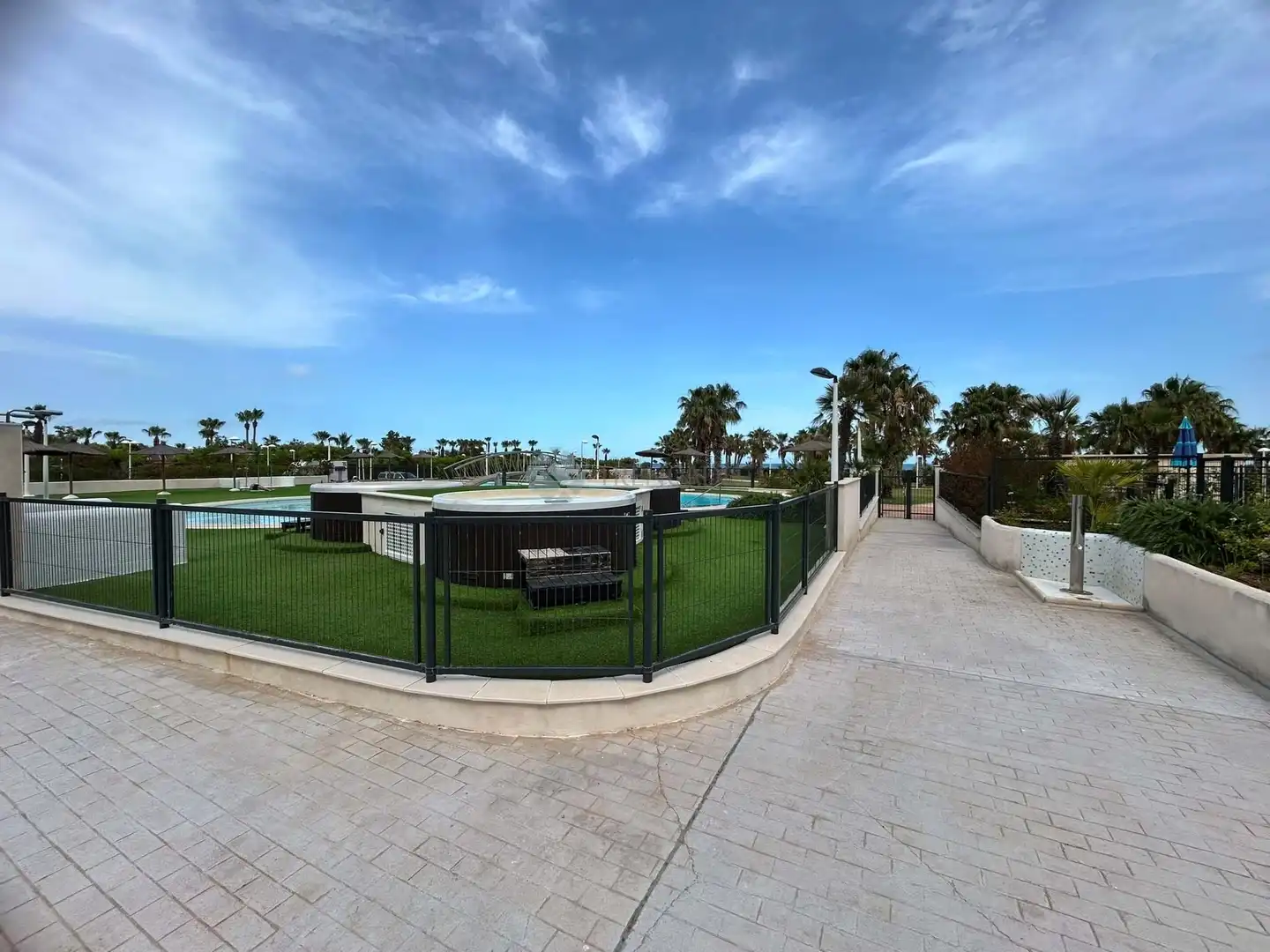 Terrace of Flat for sale in Cabanes  with Air Conditioner, Terrace and Swimming Pool