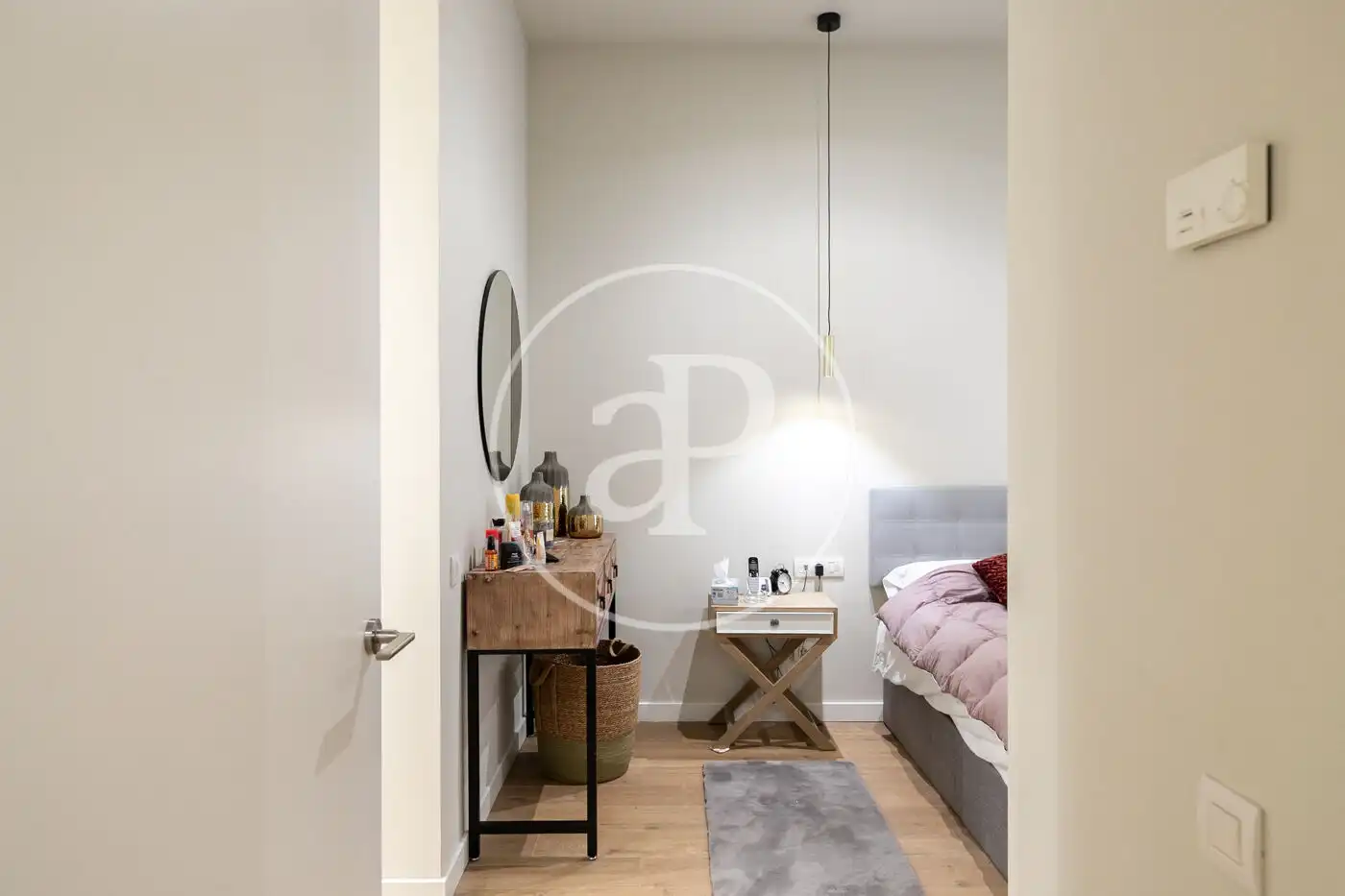 Schlafzimmer von Wohnung zum Verkauf in Barcelona mit Klimaanlage, Heizung und Möbliert