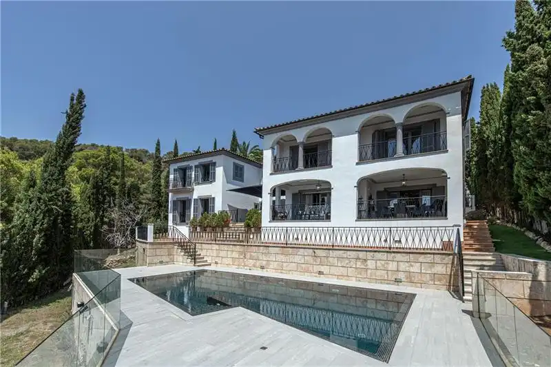 Exterior view of Houses for sale in Calvià  with Air Conditioner, Heating and Private garden