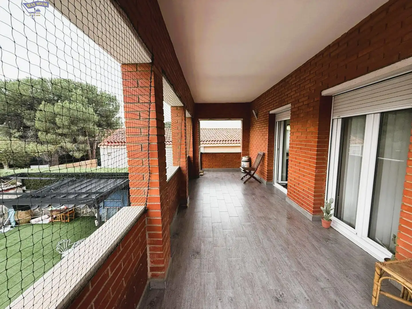 Terraza de Casa o chalet en venta en Barberà del Vallès con Calefacción, Jardín privado y Parquet