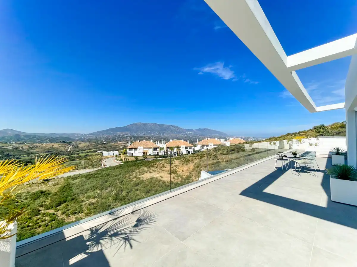 Terrace of Houses for sale in Mijas  with Air Conditioner, Private garden and Terrace