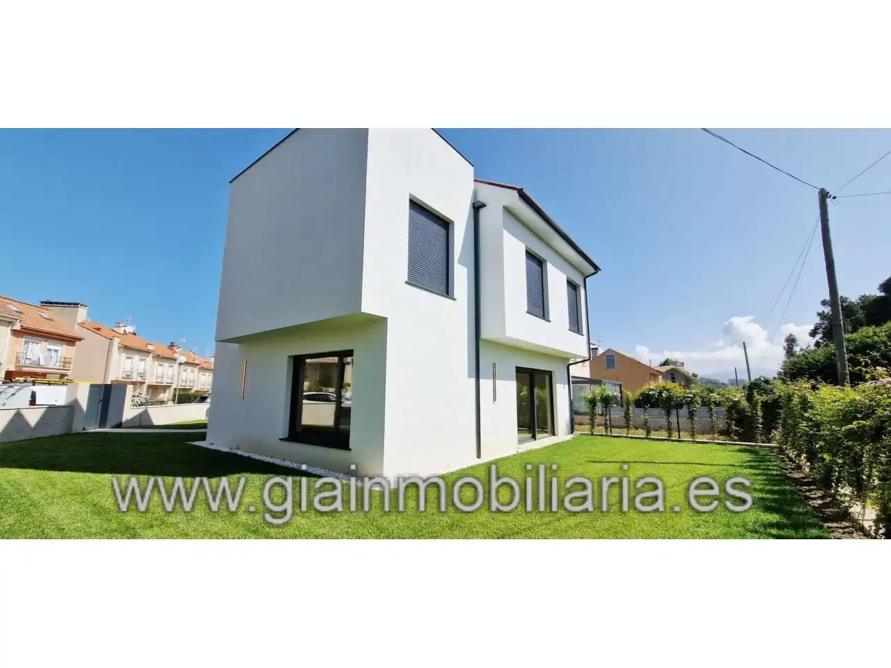 Garden of Houses for sale in Baiona  with Heating, Private garden and Terrace