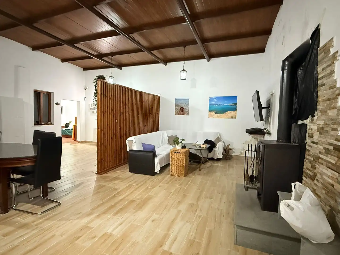 Sala de estar de Finca rústica en venta en Telde con Jardín privado, Terraza y Amueblado