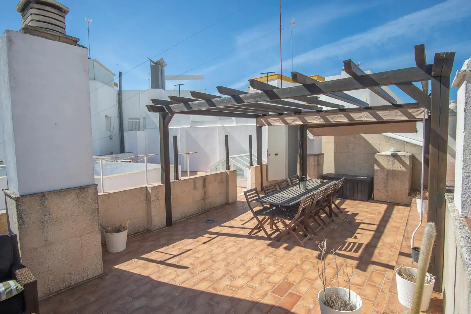 Terrassa de Casa o xalet en venda en San Fernando amb Aire condicionat, Terrassa i Traster