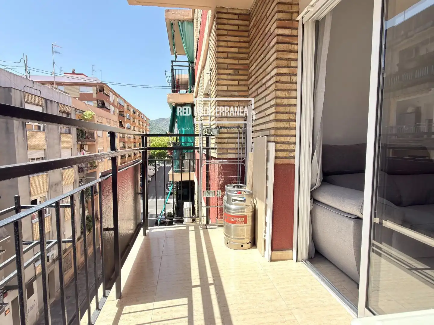 Außenansicht von Wohnung zum Verkauf in Gandia mit Klimaanlage, Heizung und Terrasse