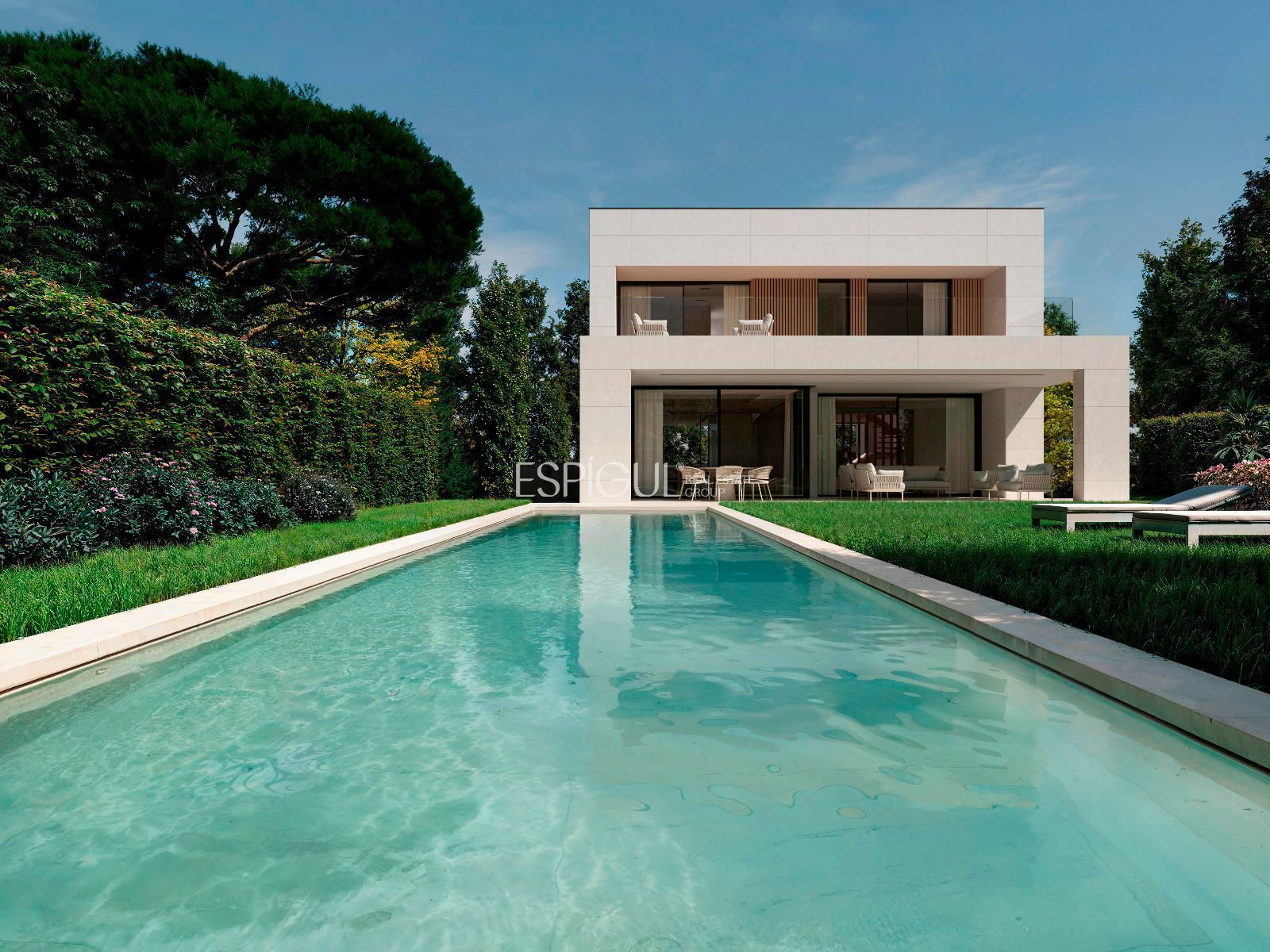Piscina de Casa o chalet en venta en Sant Cugat del Vallès con Aire acondicionado, Calefacción y Jardín privado