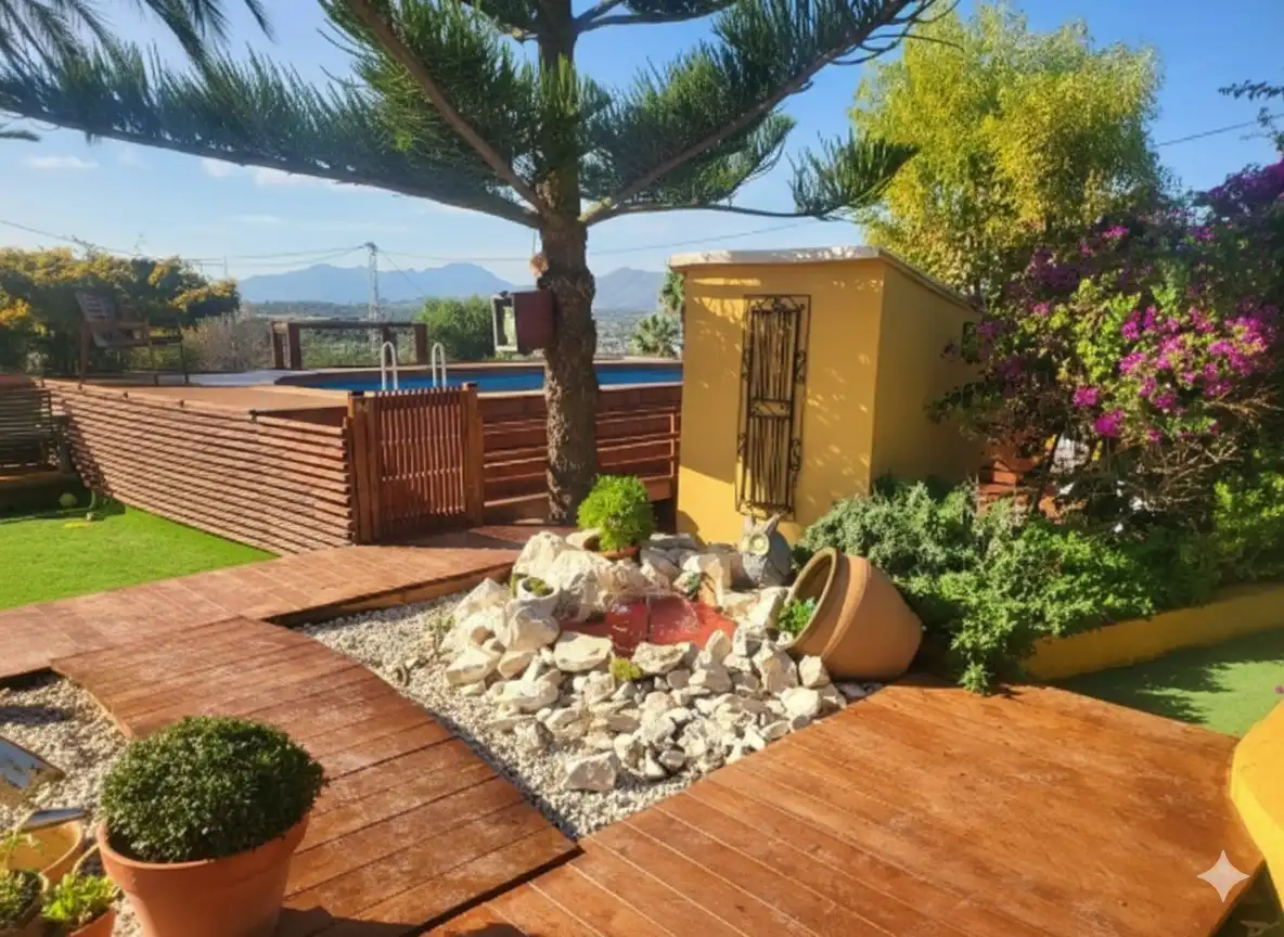 Terrassa de Casa o xalet en venda en Teulada