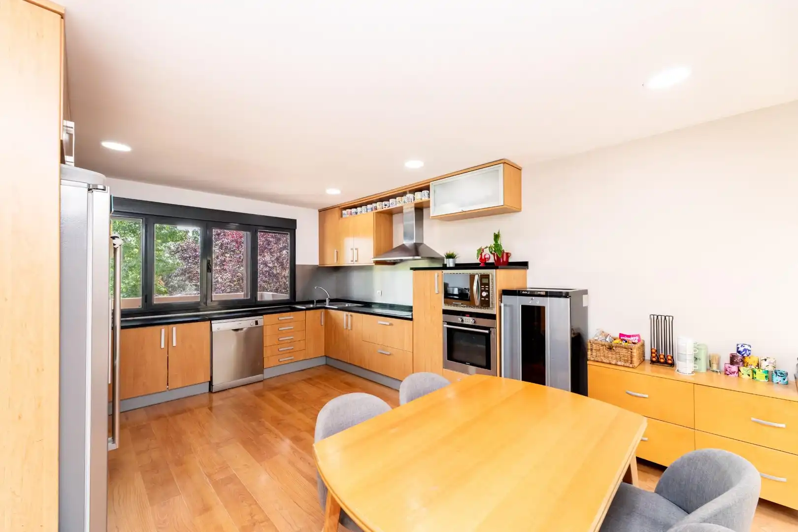 Cocina de Casa o chalet en venta en El Boalo - Cerceda – Mataelpino con Calefacción, Terraza y Piscina