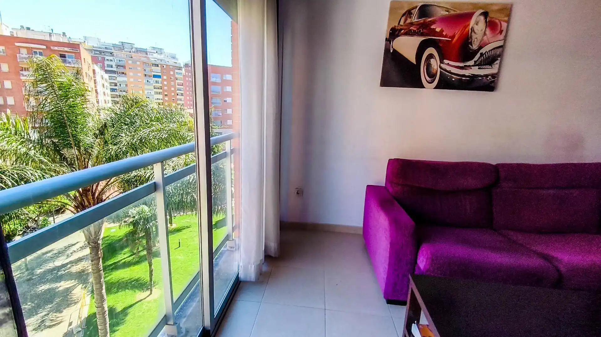 Sala de estar de Piso en venta en Reus con Jardín privado, Trastero y Piscina comunitaria