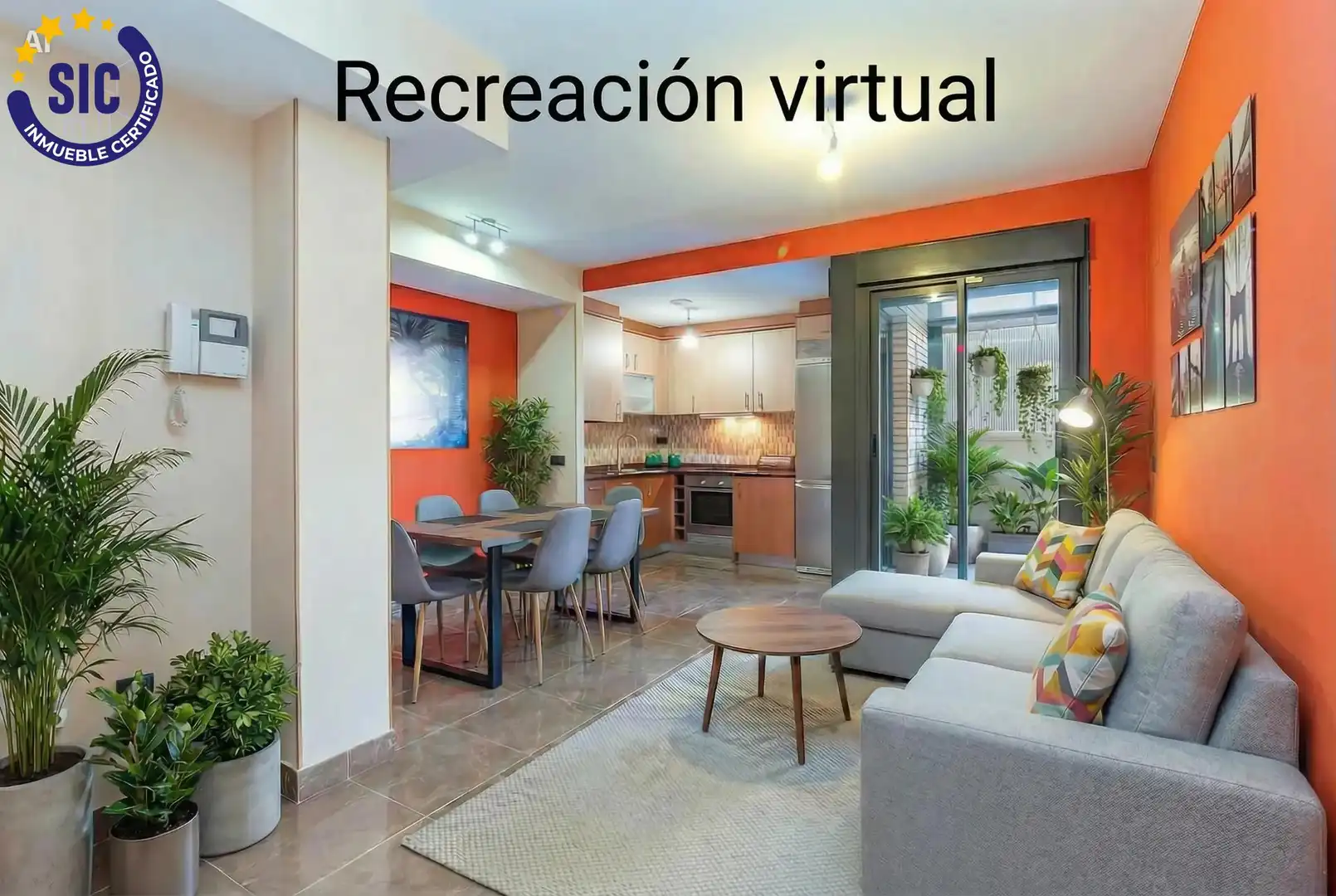 Sala d'estar de Pis en venda en Benicarló amb Aire condicionat, Calefacció i Moblat