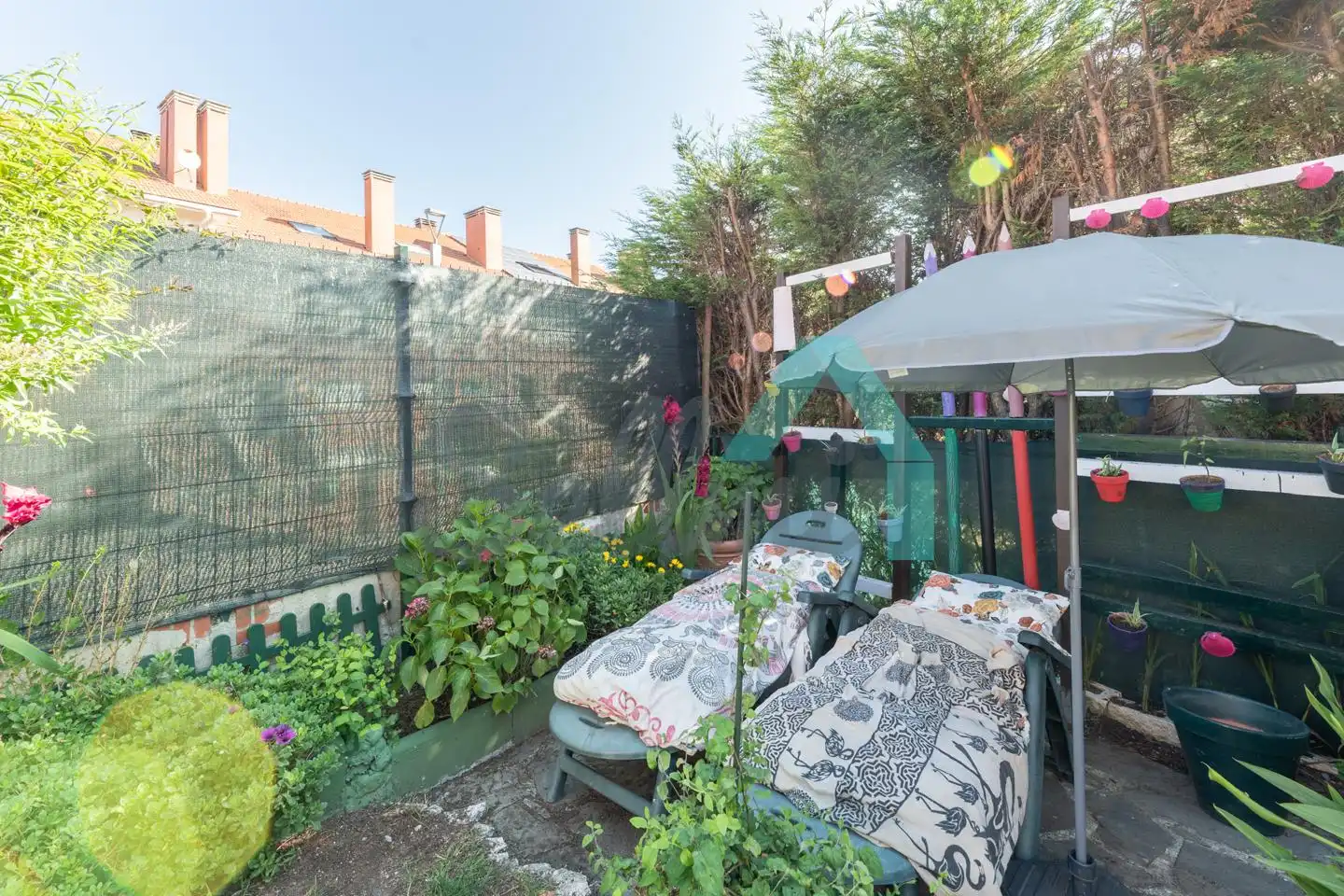 Garten von Wohnung zur untervermieten in Siero mit Heizung, Privatgarten und Parkett