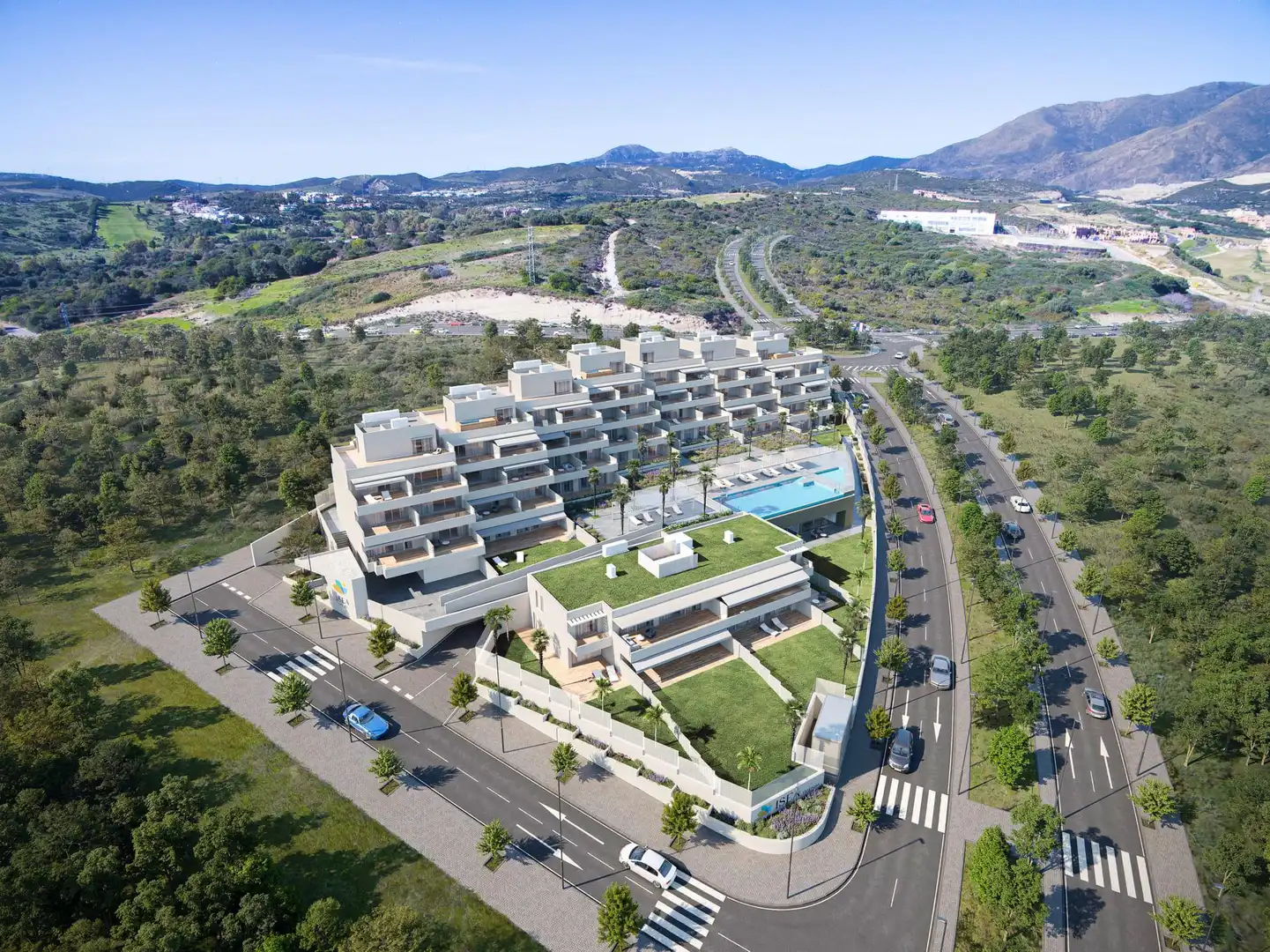Exterior view of Apartments for sale in Estepona  with Community pool